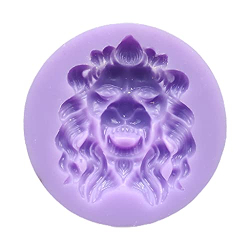 3D Silikonform für Kopf, Epoxidharz, Tiere, Dekoration, Seife, Wachsmalstift, Schmelzharz von LAIOUSN