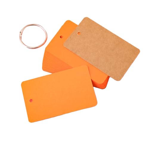 50 Blatt unlinierte Notizkarten mit Ringen, Vokabelkarte, Lernkarte, 8,9 x 5,1 cm, Notizkarten zum Lernen, Notizen, Karteikarten 50 Blatt unlinierte Notizkarten mit Ringen, Vokabelkarte, Lernkarte, 8,9 x 5,1 cm, Notizkarten zum Lernen, Notizen, Karteikarten von LAIOUSN