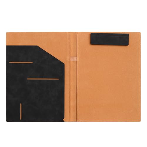 A 4 Schreibmappe mit Verschluss Geschäftsmappe Multifunktionsmappe Leder Klemmbrett Konferenzmappe für Büro A 4 Schreibmappe mit Verschluss Geschäftsmappe Multifunktionsmappe Leder Klemmbrett Konferenzmappe für Büro von LAIOUSN