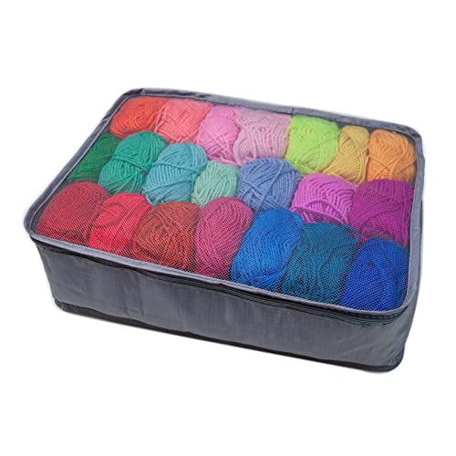 Acrylgarn Häkeln Strickwolle Handgewebt Weich Handwerk für Handwerk Spinning-Materialien Handstrickset Wolle Häkeln von LAIOUSN