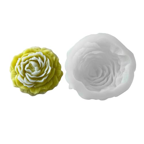 Blumen-Silikonform für handgefertigte Schreibtischdekoration, Gips, Epoxidharz für Heimdekorationen von LAIOUSN