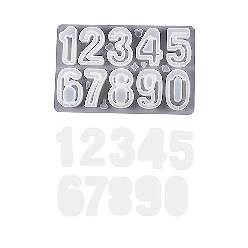 Digitale 0–9 Epoxidharz-Silikonform, Zahlenformen, Schlüsselanhänger, Ohrringe, Anhänger, Kunstharz, Handwerkswerkzeug Digitale 0–9 Epoxidharz-Silikonform, Zahlenformen, Schlüsselanhänger, Ohrringe, Anhänger, Kunstharz, Handwerkswerkzeug von LAIOUSN