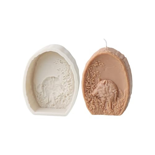 Geprägte Silikonformen mit Tiermotiven, Epoxidharz-Formen für Seife, Dekoration, Gips, Dekoration, Fondant, Schokolade, Schokolade, Süßigkeiten Geprägte Silikonformen mit Tiermotiven, Epoxidharz-Formen für Seife, Dekoration, Gips, Dekoration, Fondant, Schokolade, Schokolade, Süßigkeiten von LAIOUSN
