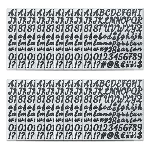 Glitzernde Buchstaben-Aufkleber, bunte Buchstaben-Aufkleber, Aufkleber für Scrapbooking, Kartenherstellung, Notizbuch, Verzierungen, 20 Blatt Glitzernde Buchstaben-Aufkleber, bunte Buchstaben-Aufkleber, Aufkleber für Scrapbooking, Kartenherstellung, Notizbuch, Verzierungen, 20 Blatt von LAIOUSN