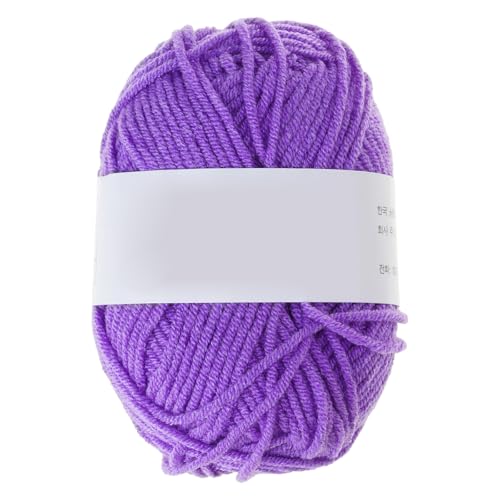 Knäuel Baumwollgarn-Bundle zum Basteln, Erstellen von schönen Schals, Mützen und sicherem, weichem Häkeln, 50 g Babykleidung von LAIOUSN