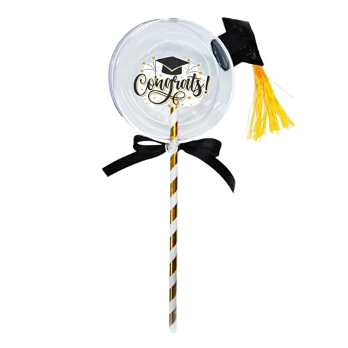 LAIOUSN Doktorhut Candy Ball Acryl Behälter für Schule, Party, Andenken und Geschenke, Abschlussdekoration, Gastparty LAIOUSN Doktorhut Candy Ball Acryl Behälter für Schule, Party, Andenken und Geschenke, Abschlussdekoration, Gastparty von LAIOUSN