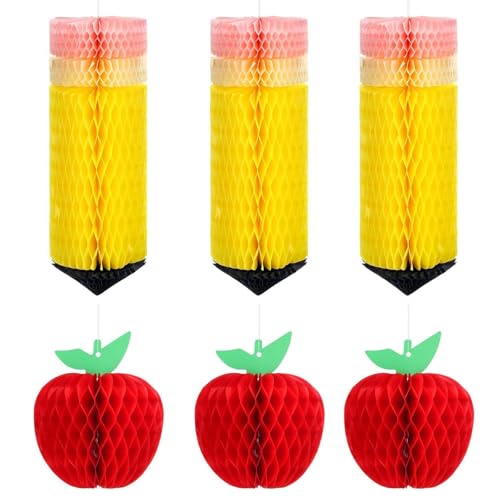 LAIOUSN Elegante Party-Girlanden aus Papier, zum Aufhängen, für Schulanfang, Feste, Party-Dekorationen, 12 Stück LAIOUSN Elegante Party-Girlanden aus Papier, zum Aufhängen, für Schulanfang, Feste, Party-Dekorationen, 12 Stück von LAIOUSN