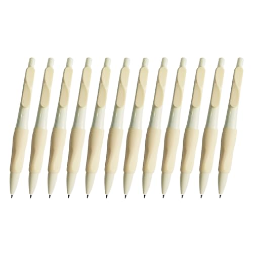 LAIOUSN Ergonomischer Druckbleistift, eingebauter Spitzer, automatischer Zeichenstift für Schule, Schreiben, Skizzieren, Zeichnen, Radiergummi, 12 Stück LAIOUSN Ergonomischer Druckbleistift, eingebauter Spitzer, automatischer Zeichenstift für Schule, Schreiben, Skizzieren, Zeichnen, Radiergummi, 12 Stück von LAIOUSN