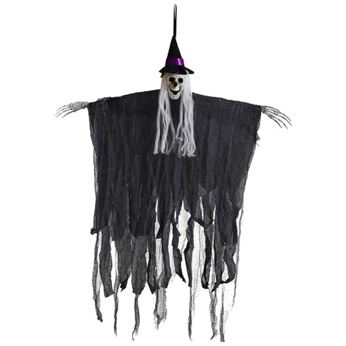 LAIOUSN Grisly Hangings Totenkopf-Dekoration, schreckliche Ornamente, Halloween-Ornament, Outdoor, Feste, Partys, Zubehör, Feste LAIOUSN Grisly Hangings Totenkopf-Dekoration, schreckliche Ornamente, Halloween-Ornament, Outdoor, Feste, Partys, Zubehör, Feste von LAIOUSN