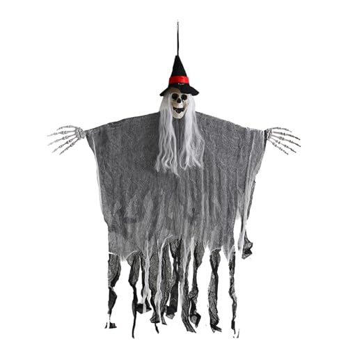 LAIOUSN Grisly Hangings Totenkopf-Dekoration, schreckliche Ornamente, Halloween-Ornament, Outdoor, Feste, Partys, Zubehör, Feste LAIOUSN Grisly Hangings Totenkopf-Dekoration, schreckliche Ornamente, Halloween-Ornament, Outdoor, Feste, Partys, Zubehör, Feste von LAIOUSN