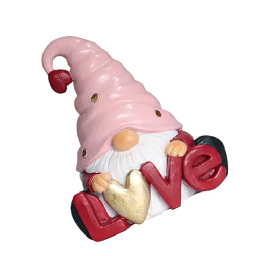 LAIOUSN Handgefertigte Elfen-Zwergfigur, Valentinstag, Schlafzimmer, Wohnzimmer, Dekoration, Kunstharz, Tafelaufsätze, Jahrestagsgeschenk, Liebes-Mottoparty von LAIOUSN