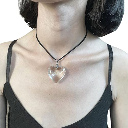 LAIOUSN Kristall-Halskette, Modeschmuck, einfacher Anhänger, Halskette, Choker-Halskette, Damen-Kleidungszubehör LAIOUSN Kristall-Halskette, Modeschmuck, einfacher Anhänger, Halskette, Choker-Halskette, Damen-Kleidungszubehör von LAIOUSN