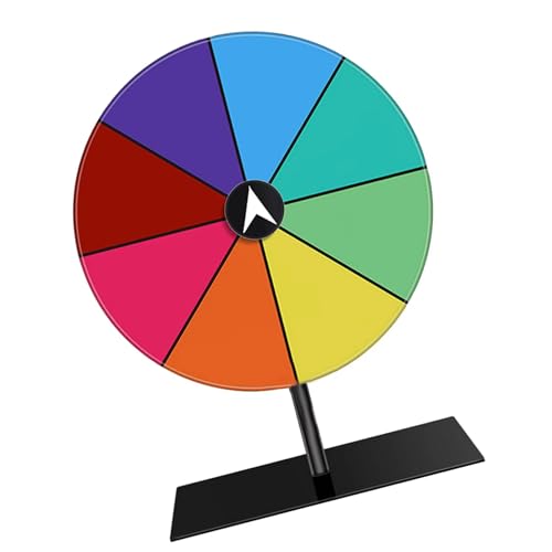 LAIOUSN Mehrzweck-Drehteller in Regenbogen-Form, Zubehör für den Desktop-Einsatz für Shows und Versammlungen, Tisch-Roulette-Rad LAIOUSN Mehrzweck-Drehteller in Regenbogen-Form, Zubehör für den Desktop-Einsatz für Shows und Versammlungen, Tisch-Roulette-Rad von LAIOUSN