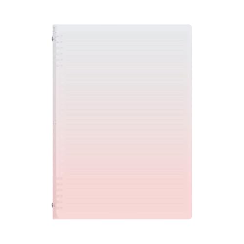 LAIOUSN Notizbuch mit Farbverlauf, A 4/A 5/B5, lose Blätter, Schreibwaren, Notizblöcke, Tagebuch, Notizblöcke, Schulbedarf von LAIOUSN