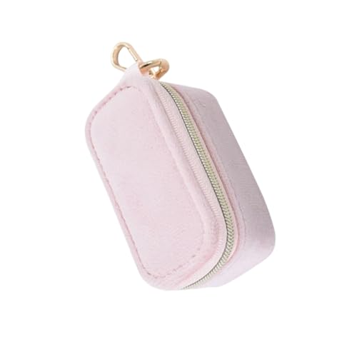 LAIOUSN Reisefreundliche Schmuckschatulle zum Aufhängen mit beflockten Materialien und mehreren Fächern für einfache Organisation LAIOUSN Reisefreundliche Schmuckschatulle zum Aufhängen mit beflockten Materialien und mehreren Fächern für einfache Organisation von LAIOUSN