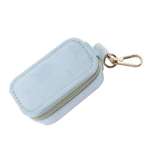 LAIOUSN Reisefreundliche Schmuckschatulle zum Aufhängen mit beflockten Materialien und mehreren Fächern für einfache Organisation LAIOUSN Reisefreundliche Schmuckschatulle zum Aufhängen mit beflockten Materialien und mehreren Fächern für einfache Organisation von LAIOUSN