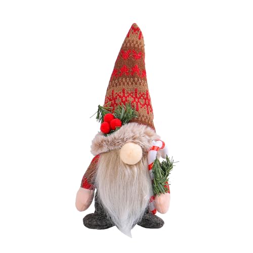 LAIOUSN Weihnachtliche Strickfigur Schneeflocken, Elfen, Hut, Puppen, sandgefüllt, Schreibtisch-Dekoration, Wohnaccessoire für Festival, Ornament, Sandboden, sitzende Figur LAIOUSN Weihnachtliche Strickfigur Schneeflocken, Elfen, Hut, Puppen, sandgefüllt, Schreibtisch-Dekoration, Wohnaccessoire für Festival, Ornament, Sandboden, sitzende Figur von LAIOUSN