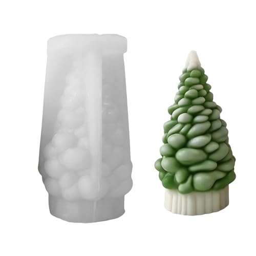 Multifunktionale Silikonformen, Seifenformen, Weihnachtsbaum-Form, Ornament-Form, Handwerk für Bastelliebhaber, handgefertigtes Kunstzubehör Multifunktionale Silikonformen, Seifenformen, Weihnachtsbaum-Form, Ornament-Form, Handwerk für Bastelliebhaber, handgefertigtes Kunstzubehör von LAIOUSN