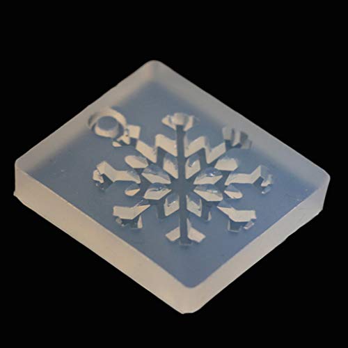 Silikonform Schneeflocke Schmuckherstellung Anhänger Epoxidharz Silikonform Schneeflocke Schmuckherstellung Anhänger Epoxidharz von LAIOUSN