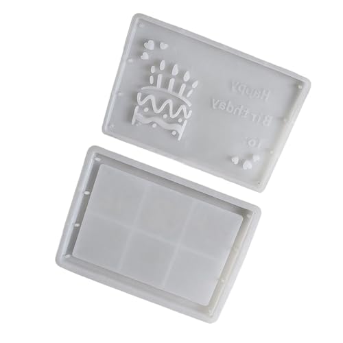 Silikonformen für Geld und Geld, Epoxidharz, handgefertigt, zum Basteln, Geburtstag, Geschenk, Silikon-Fondantformen zum Backen, Geburtstagsparty, Form von LAIOUSN