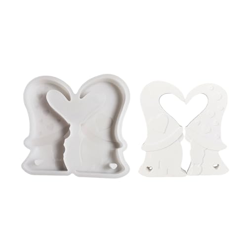 Silikonformen für Paare, Zwergstatuen, für Epoxidharz, Zement, Gips, Silikonformen, Fondant, Paare, Zwerg, Ornamentform Silikonformen für Paare, Zwergstatuen, für Epoxidharz, Zement, Gips, Silikonformen, Fondant, Paare, Zwerg, Ornamentform von LAIOUSN