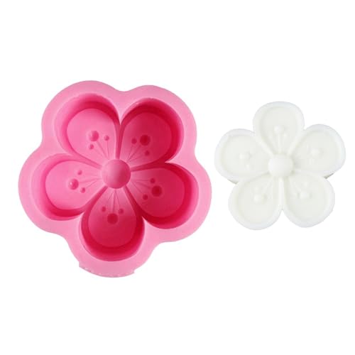 Silikonformen in Blumenform für Epoxidharz, Seife, Heimdekoration, Gipsdekorationen, Backen, Fondant, Schokolade, Blumenformen von LAIOUSN