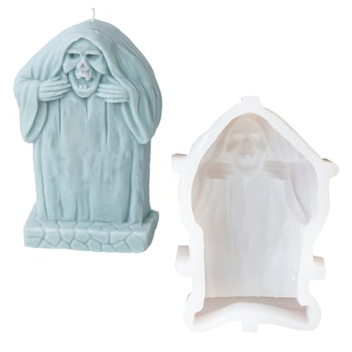 Totenkopf-Formen, Silikonformen, Ornament, Halloween, Kürbis, Duft, handgefertigtes Gips, Halloween, Silikon, gruseliger Totenkopf, Ornament, Gips Totenkopf-Formen, Silikonformen, Ornament, Halloween, Kürbis, Duft, handgefertigtes Gips, Halloween, Silikon, gruseliger Totenkopf, Ornament, Gips von LAIOUSN