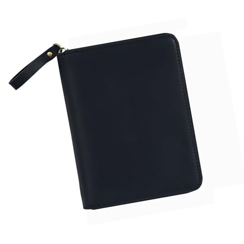 Vintage-Ledereinband mit Reißverschluss für 8,9 x 14,9 cm große Taschenfeld-Notizblöcke, Leder-Tagebuch, Schutzhülle, Taschen-Notizblock-Schutz Vintage-Ledereinband mit Reißverschluss für 8,9 x 14,9 cm große Taschenfeld-Notizblöcke, Leder-Tagebuch, Schutzhülle, Taschen-Notizblock-Schutz von LAIOUSN