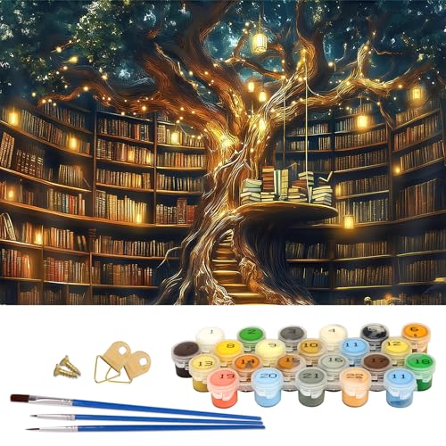 LAISLLA Malen Nach Zahlen Erwachsene, DIY Handgemalt Ölgemälde Kit für Anfänger, Paint by Numbers Erwachsene und Kinder mit Pinseln Acryl-Pigmentmalerei Zeichnung ohne Rahmen 50X40CM LAISLLA Malen Nach Zahlen Erwachsene, DIY Handgemalt Ölgemälde Kit für Anfänger, Paint by Numbers Erwachsene und Kinder mit Pinseln Acryl-Pigmentmalerei Zeichnung ohne Rahmen 50X40CM von LAISLLA