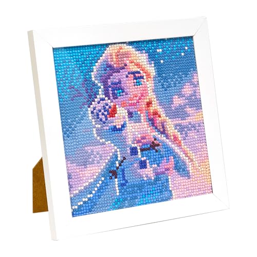 LAISU Eiskönigin Diamond Painting mit Rahmen für Kinder ab 6 Jahre und Jugendliche Anfänger, Kleine 20x20cm Cartoon Prinzessin 5D Diamant Malerei Bilder, DIY Mosaikherstellung Bastelset für Mädchen LAISU Eiskönigin Diamond Painting mit Rahmen für Kinder ab 6 Jahre und Jugendliche Anfänger, Kleine 20x20cm Cartoon Prinzessin 5D Diamant Malerei Bilder, DIY Mosaikherstellung Bastelset für Mädchen von LAISU