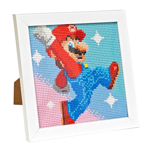 LAISU Diamond Painting mit Rahmen für Kinder ab 6 Jahre und Jugendliche Anfänger, Kleine 20x20cm Cartoon Super Bros 5D Diamant Painting Bilder, DIY Diamantmalerei Mosaikherstellung Basteln für Jungen LAISU Diamond Painting mit Rahmen für Kinder ab 6 Jahre und Jugendliche Anfänger, Kleine 20x20cm Cartoon Super Bros 5D Diamant Painting Bilder, DIY Diamantmalerei Mosaikherstellung Basteln für Jungen von LAISU