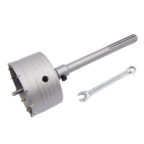 Betonbohrer 68mm mit SDS-Bohrer und 220mm MAX-Adapter, Hartmetall-Hohlbohrer für Ziegel, Beton, Zementsteinwände, etc.(68mm+220mm SDS MAX) von Laiwei