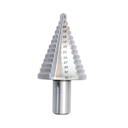 Laiwei Step Drill Bit Reamer Trapezoidal Drill Bit Corn Drill HSS Drill Hex Shank Drill (5-35 mm) von LAIWEI