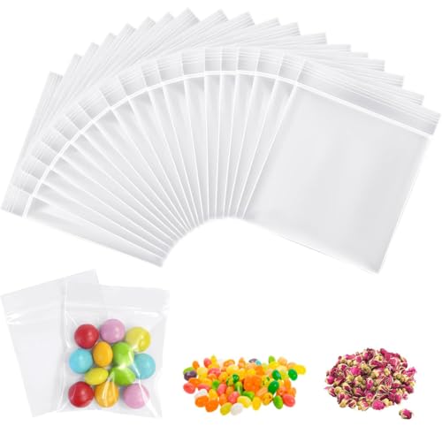 LAJUP 200 Stück Mini Druckverschlussbeutel Zip Beutel 25 Mm X 30 Mm Plastiktüten Beutel Reißverschluss Wiederverschließbaren Polybeutel Schnellverschlußbeutel LAJUP 200 Stück Mini Druckverschlussbeutel Zip Beutel 25 Mm X 30 Mm Plastiktüten Beutel Reißverschluss Wiederverschließbaren Polybeutel Schnellverschlußbeutel von LAJUP