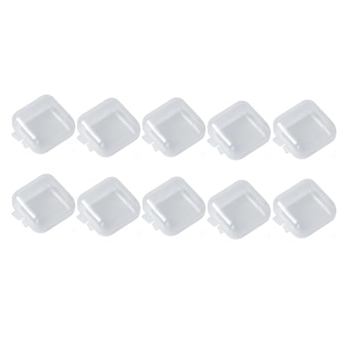 LAKYMIE 10 Stück Kleine Aufbewahrungsbehälter mit Deckel Mini Plastik Boxen Transparent für Kleine Perlen Pillen Schmuck Schrauben Sortierbox Bastelzubehör LAKYMIE 10 Stück Kleine Aufbewahrungsbehälter mit Deckel Mini Plastik Boxen Transparent für Kleine Perlen Pillen Schmuck Schrauben Sortierbox Bastelzubehör von LAKYMIE