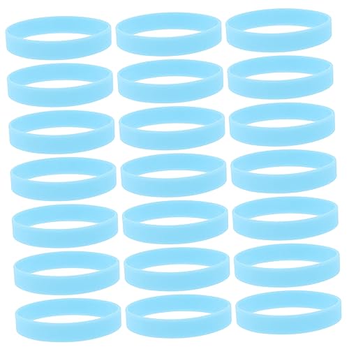 LALADEFIEE 100stücke Leuchtende Silikonarmbänder Nachtlauf Handgelenkband Für Kinderpartys Leuchtende Armbänder Für Outdoor-aktivitäten von LALADEFIEE