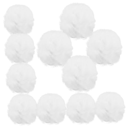 LALADEFIEE 12 Flauschige Weihnachtsdeko-Kugeln Aus Kunstpelz Ballclips Für Schuhe Hüte Taschen Bastelzubehör Für Festtagsdekorationen LALADEFIEE 12 Flauschige Weihnachtsdeko-Kugeln Aus Kunstpelz Ballclips Für Schuhe Hüte Taschen Bastelzubehör Für Festtagsdekorationen von LALADEFIEE