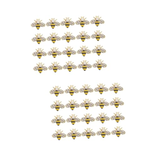 LALADEFIEE 2 Sätze Bienenform Nagel Charms Nagelkunst Dekoration Legierung Diy Nagelornamente Für Maniküre Und Kreative Nail Art Designs Wasserfest Und Langlebig 20 Stück * 2 LALADEFIEE 2 Sätze Bienenform Nagel Charms Nagelkunst Dekoration Legierung Diy Nagelornamente Für Maniküre Und Kreative Nail Art Designs Wasserfest Und Langlebig 20 Stück * 2 von LALADEFIEE