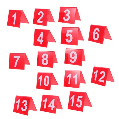 LALADEFIEE 25 Stück Tischnummernschilder – Wiederverwendbare Nummerierte Tischaufsteller-markierungskarten Aus Acryl Von 1–25 Zur Identifizierung Der Sitzordnung in Restaurants, Cafés Und LALADEFIEE 25 Stück Tischnummernschilder – Wiederverwendbare Nummerierte Tischaufsteller-markierungskarten Aus Acryl Von 1–25 Zur Identifizierung Der Sitzordnung in Restaurants, Cafés Und von LALADEFIEE