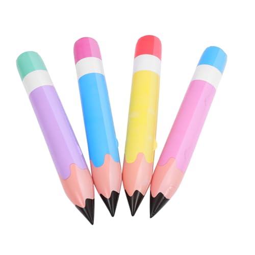LALADEFIEE 4 Stück Teiliges Aufblasbare Buntstifte Farben Große Dekoration für Schulpartys Geburtstage und Klassenzimmer Bunte Riesen Bleistift Luftballons als Partyzubehör LALADEFIEE 4 Stück Teiliges Aufblasbare Buntstifte Farben Große Dekoration für Schulpartys Geburtstage und Klassenzimmer Bunte Riesen Bleistift Luftballons als Partyzubehör von LALADEFIEE