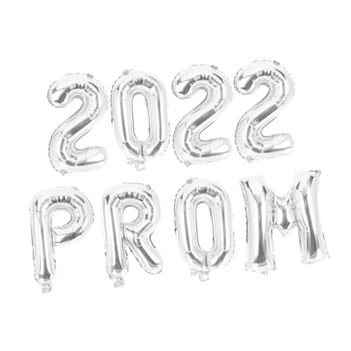 LALADEFIEE 8 Stück Teiliges Luftballon Silber Graduation Party Dekoration aus Aluminiumfolie Langlebig Leicht für Fotohintergrund Girlanden und Festliche Abschlussfeiern LALADEFIEE 8 Stück Teiliges Luftballon Silber Graduation Party Dekoration aus Aluminiumfolie Langlebig Leicht für Fotohintergrund Girlanden und Festliche Abschlussfeiern von LALADEFIEE