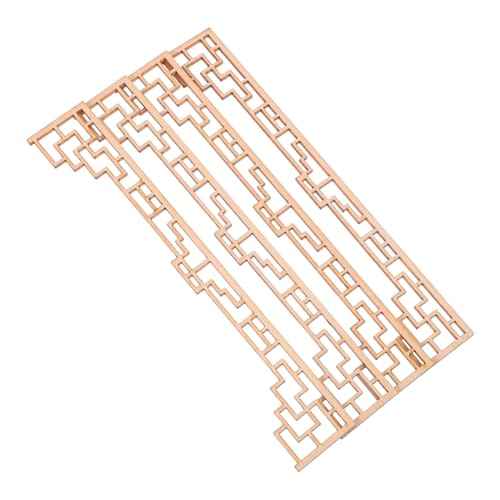 LALADEFIEE Architekturmodellaufhängung Aus Holz Miniatur-eckrahmen Zum Basteln Puppenhausdekoration Unfertige Möbel Für Modelle LALADEFIEE Architekturmodellaufhängung Aus Holz Miniatur-eckrahmen Zum Basteln Puppenhausdekoration Unfertige Möbel Für Modelle von LALADEFIEE