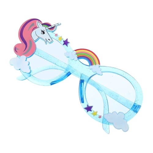 LALADEFIEE Lustige Kostümbrille Party-sonnenbrille Im Einhorn-stil Leichte Cartoon-brille Für Fotos Und Feiern Einhorn-pferdebrille Als Party-requisite LALADEFIEE Lustige Kostümbrille Party-sonnenbrille Im Einhorn-stil Leichte Cartoon-brille Für Fotos Und Feiern Einhorn-pferdebrille Als Party-requisite von LALADEFIEE