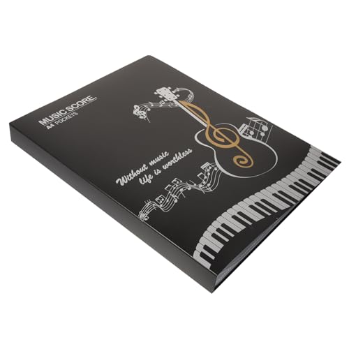 LALADEFIEE Musikordner mit Seiten Wasserdichte Notenblatt mappe Robuster Dokumentenordner für Musiker Leicht Kompakt für Schule Büro und Musikzimmer LALADEFIEE Musikordner mit Seiten Wasserdichte Notenblatt mappe Robuster Dokumentenordner für Musiker Leicht Kompakt für Schule Büro und Musikzimmer von LALADEFIEE