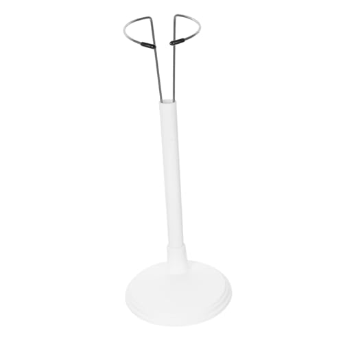 LALADEFIEE Verstellbarer Puppenständer Mit Rundsockel Edelstahl Stabiler Puppenhalter Für Figuren Und Modelle Geeignet Für Regal Und Tisch von LALADEFIEE