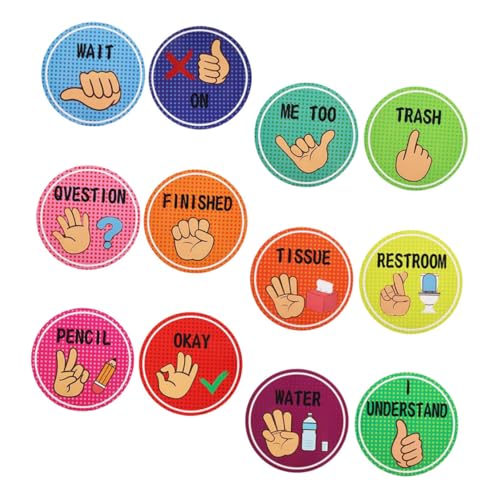 LALADEFIEE Teiliges Hand Signal Posters für Schüler Nichtverbale Kommunikationshilfen Pastellfarben Klare Handzeichen Effektives Klassenraum Management Kindergarten und Schule Dekorative LALADEFIEE Teiliges Hand Signal Posters für Schüler Nichtverbale Kommunikationshilfen Pastellfarben Klare Handzeichen Effektives Klassenraum Management Kindergarten und Schule Dekorative von LALADEFIEE
