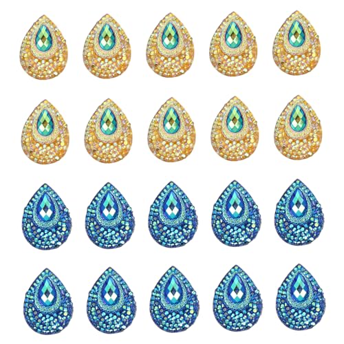 1 Satz Wasserfallform Strasssteine Für Diy Schmuck Bekleidung Flachrückseitige Bastelverzierung Für Hochzeitskleider Kleidungspatches Nähzubehör 100 Stück 1 Satz Wasserfallform Strasssteine Für Diy Schmuck Bekleidung Flachrückseitige Bastelverzierung Für Hochzeitskleider Kleidungspatches Nähzubehör 100 Stück von LALAFINA