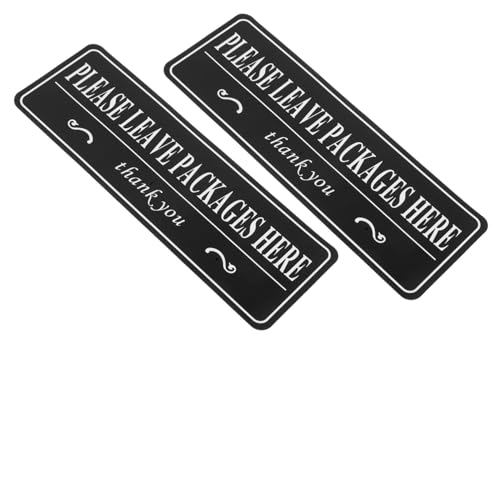 10 Blatt Paketaufkleber: Schild „bitte Pakete Hier Abstellen“, Selbstklebendes Vinyl, Wasserdichtes Design – Für Den Einsatz Im Homeoffice, in Ladenkartons Und An Türen 10 Blatt Paketaufkleber: Schild „bitte Pakete Hier Abstellen“, Selbstklebendes Vinyl, Wasserdichtes Design – Für Den Einsatz Im Homeoffice, in Ladenkartons Und An Türen von LALAFINA