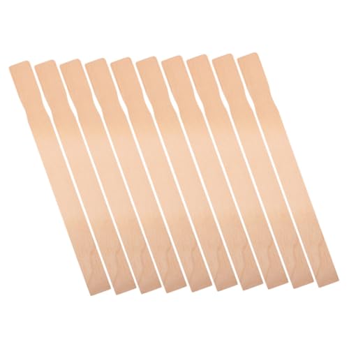 10 Stück Natürliche Holzsticker für Farben Harze und Diy Projekte Optimiert für Mischung und Angenehmes Handling 10 Stück Natürliche Holzsticker für Farben Harze und Diy Projekte Optimiert für Mischung und Angenehmes Handling von LALAFINA