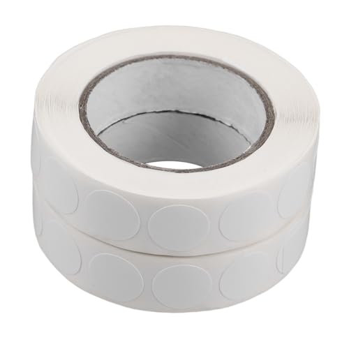 2Rollen Runde Punktetiketten Aufkleber Wasserfeste Klebeetiketten für Büro Zuhause und Klassenzimmer mit Je Einfach Abziehbar und Vielseitig Einsetzbar 2Rollen Runde Punktetiketten Aufkleber Wasserfeste Klebeetiketten für Büro Zuhause und Klassenzimmer mit Je Einfach Abziehbar und Vielseitig Einsetzbar von LALAFINA
